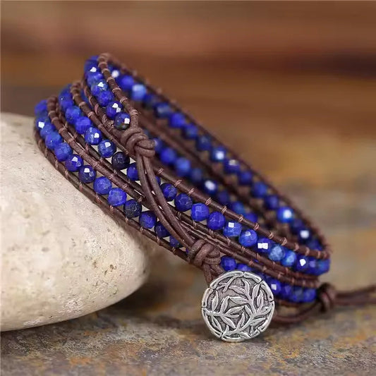 Handmade Lapis Lazuli Bracelet Auralya